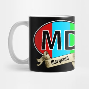 MARYLAND BANNER DESIGN Mug